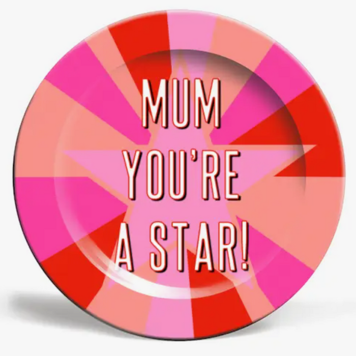 Ceramic 6" Mum Plate