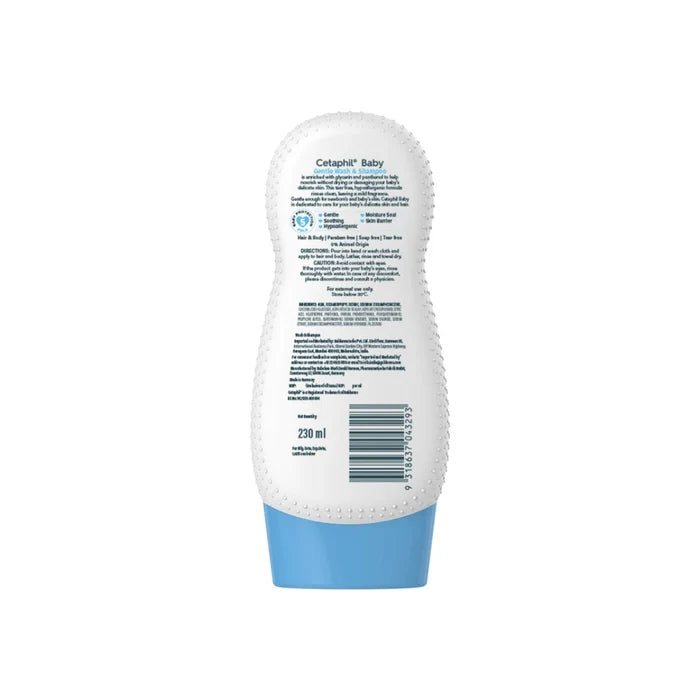Cetaphil Baby Gentle Wash And Shampoo 230ml