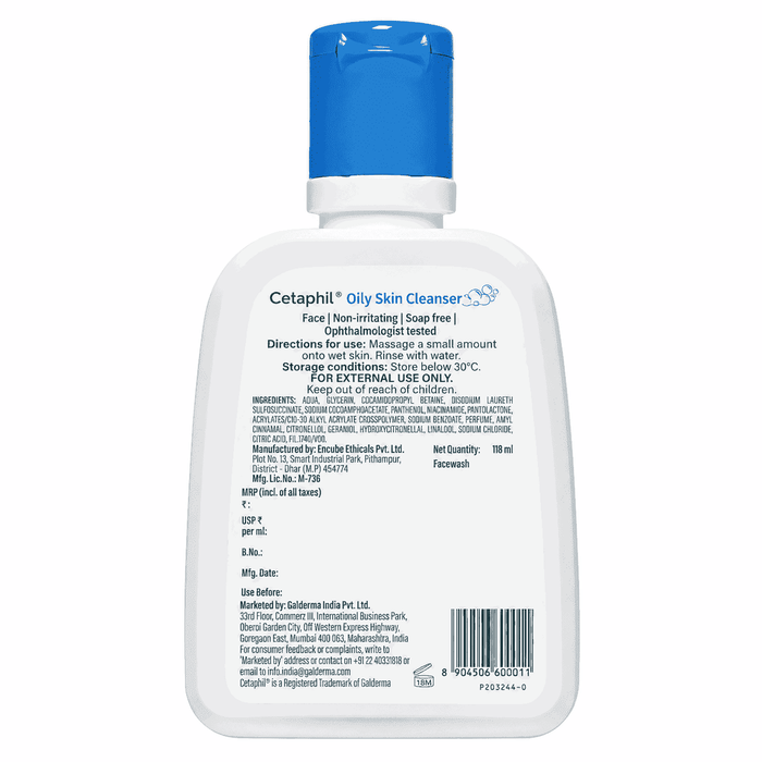 Cetaphil Oily Skin Cleanser