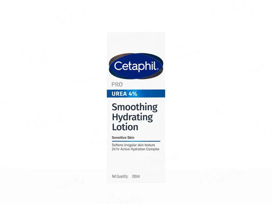 Cetaphil Pro 4% Urea Smoothing Hydrating Lotion 200ml