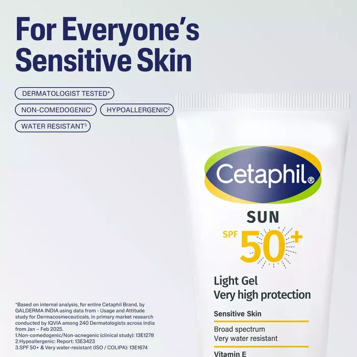 Cetaphil Sun SPF 50+ Very High Protection Light Gel