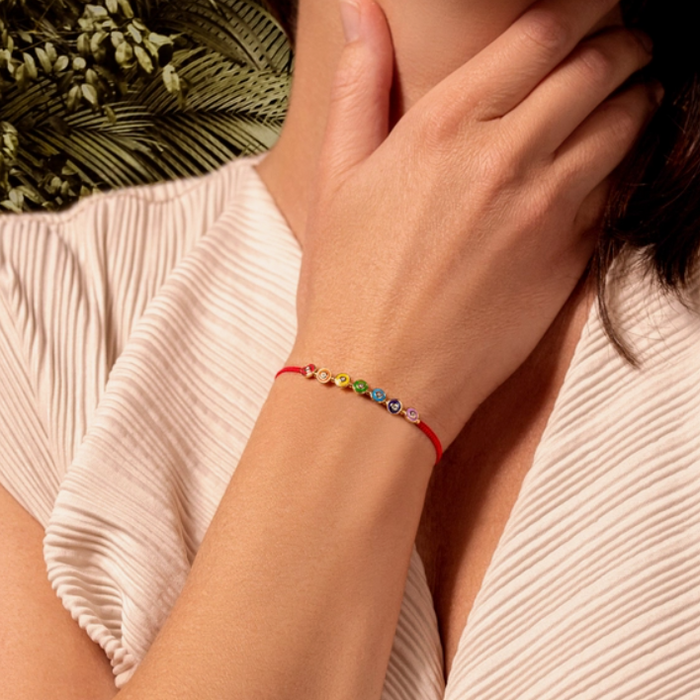 Chakra Red String Bracelet