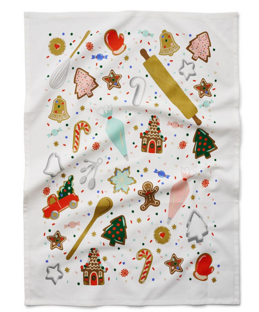 Christmas Cookie Tea Towel