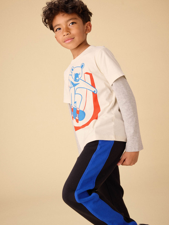 Colorblock Stripe-Out Joggers