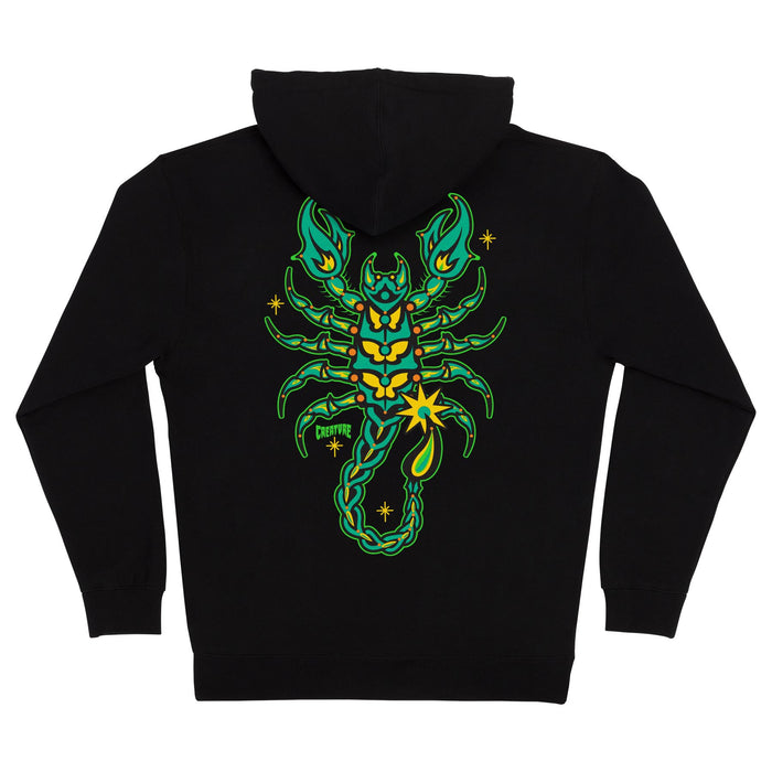CREATURE DEADLY SANDS ZIP HOODED HEAVYWEIGHT SWEATSHIRT