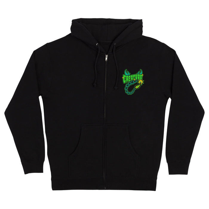 CREATURE DEADLY SANDS ZIP HOODED HEAVYWEIGHT SWEATSHIRT