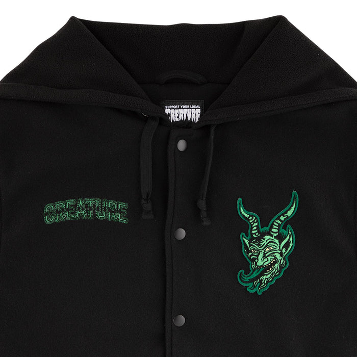 CREATURE DROP OUT VARSITY JACKET