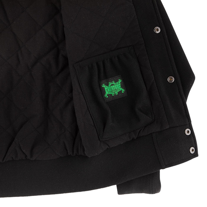 CREATURE DROP OUT VARSITY JACKET