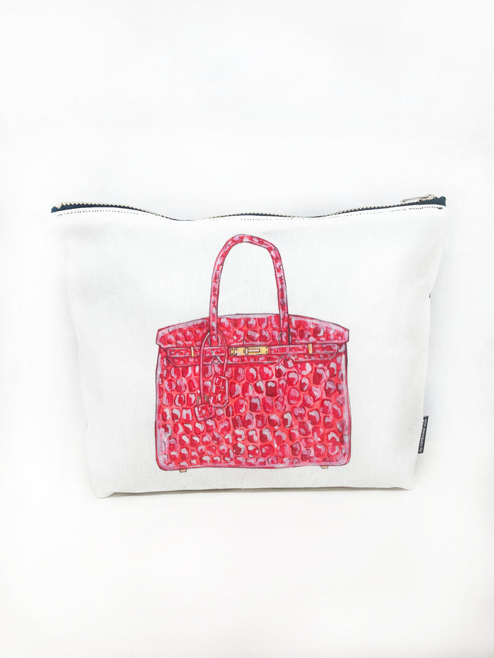 Crocodile Handbag T Bottom Cosmetic Bag