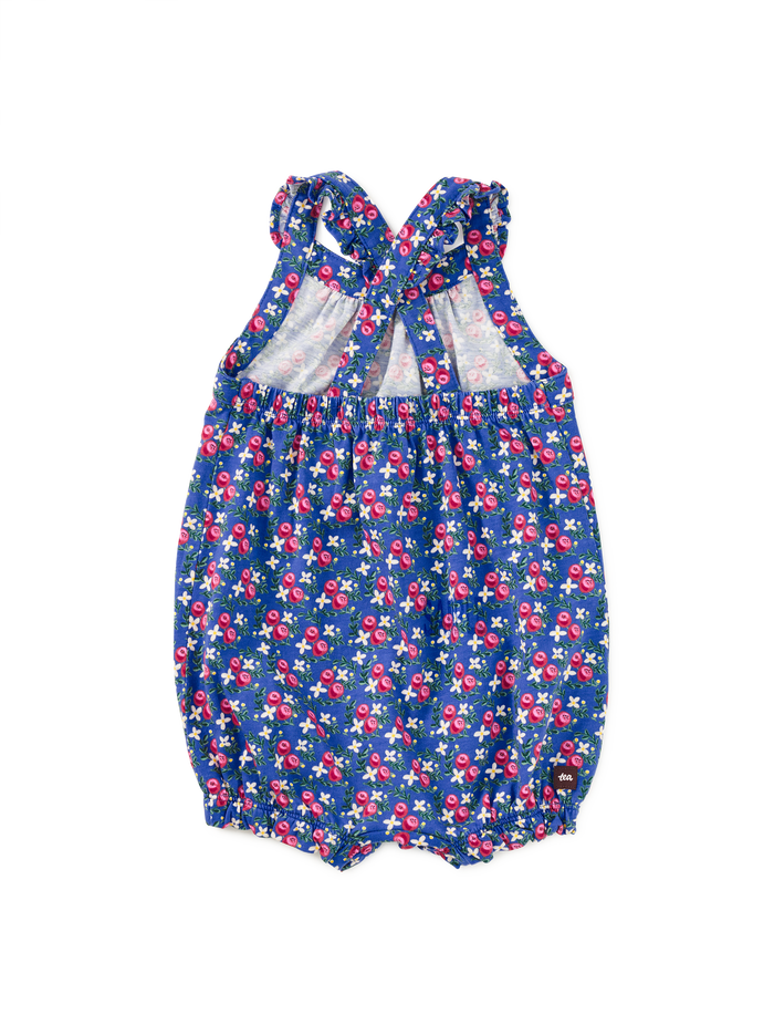 Cross-Back Baby Romper