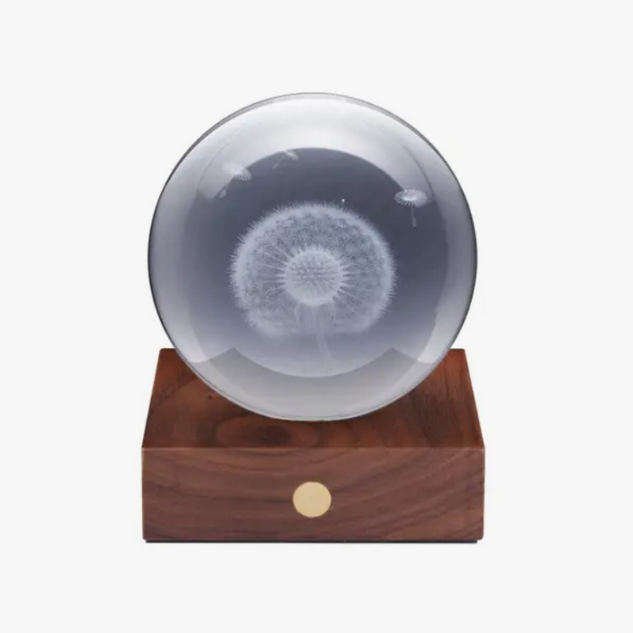 Dandelion Amber Crystal Light