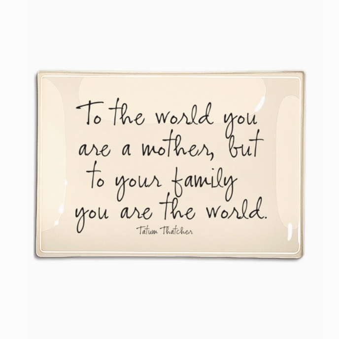 to the world