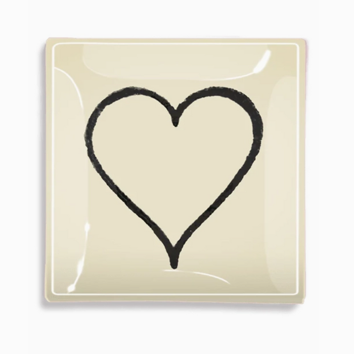 Decoupage Glass Tray - Square