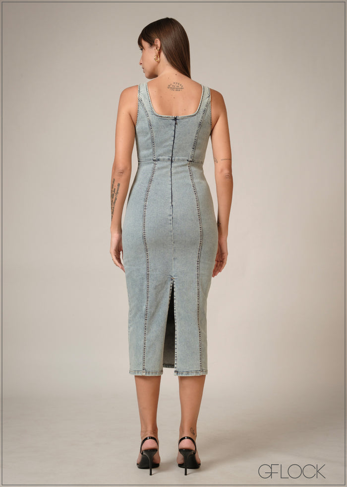 Denim Dress - 140326