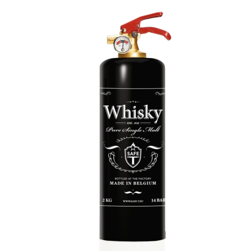 Designer FIre Extinguisher - Whisky