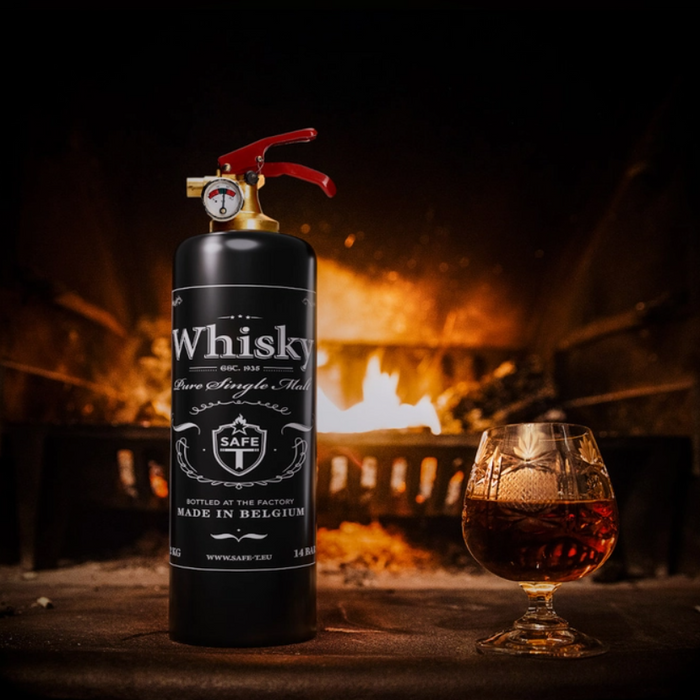 Designer FIre Extinguisher - Whisky