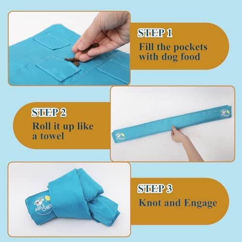 Dog Puzzle Toy with 10 Treat Pockets Dog Pet Clever