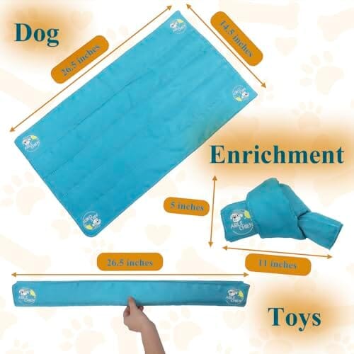 Dog Puzzle Toy with 10 Treat Pockets Dog Pet Clever
