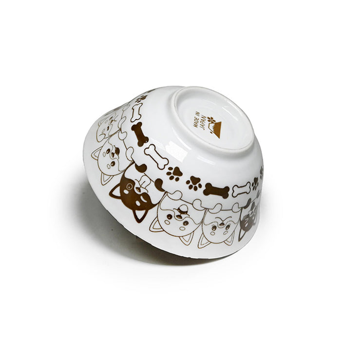 Dog-themed Soup Bowl - exterior