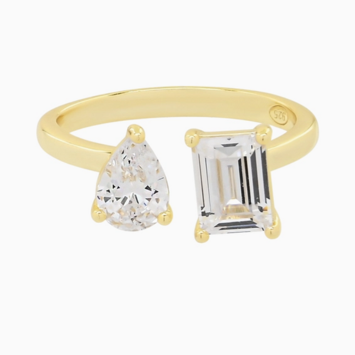 Double Stone Ring