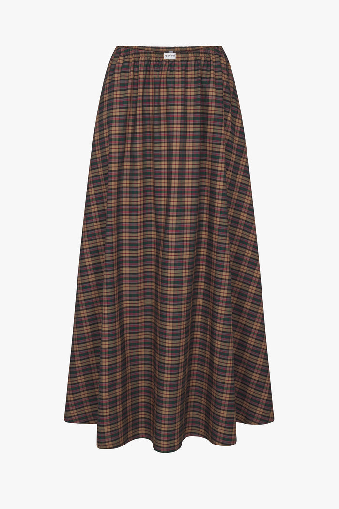 DREAM SKIRT IN THISTLE TARTAN
