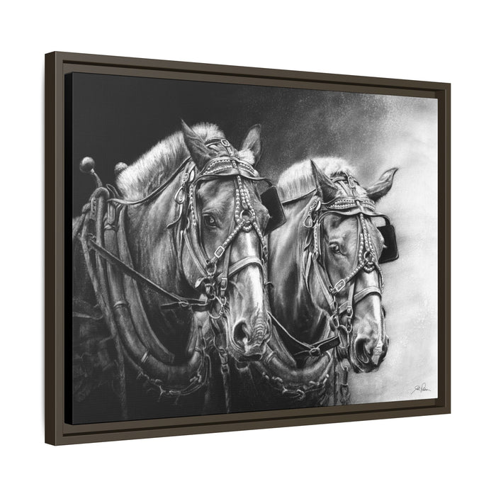 "Dream Team" Framed Canvas