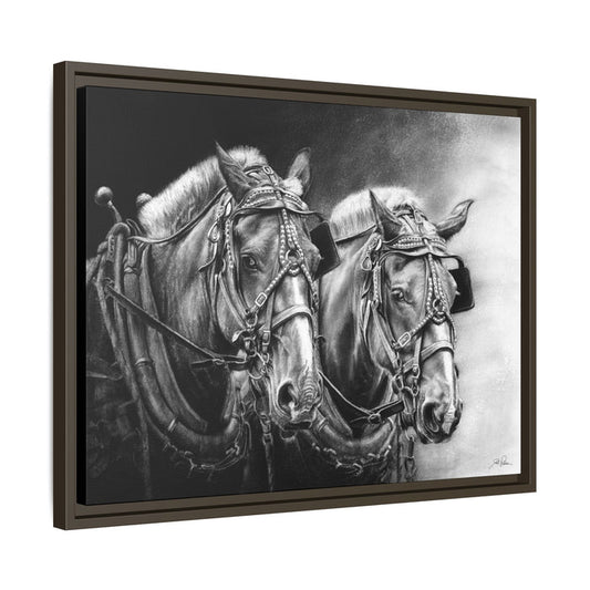 "Dream Team" Framed Canvas