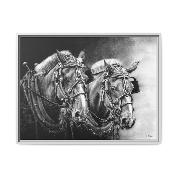 32" x 24" (Horizontal) / White / 1.25"