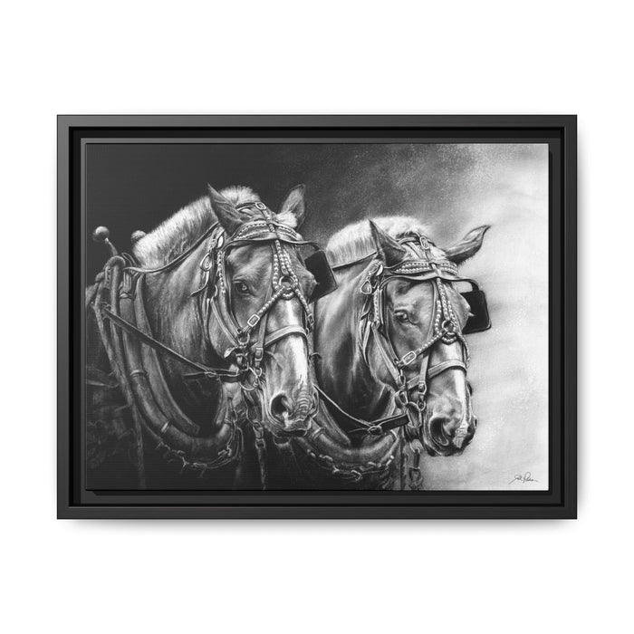 "Dream Team" Framed Canvas