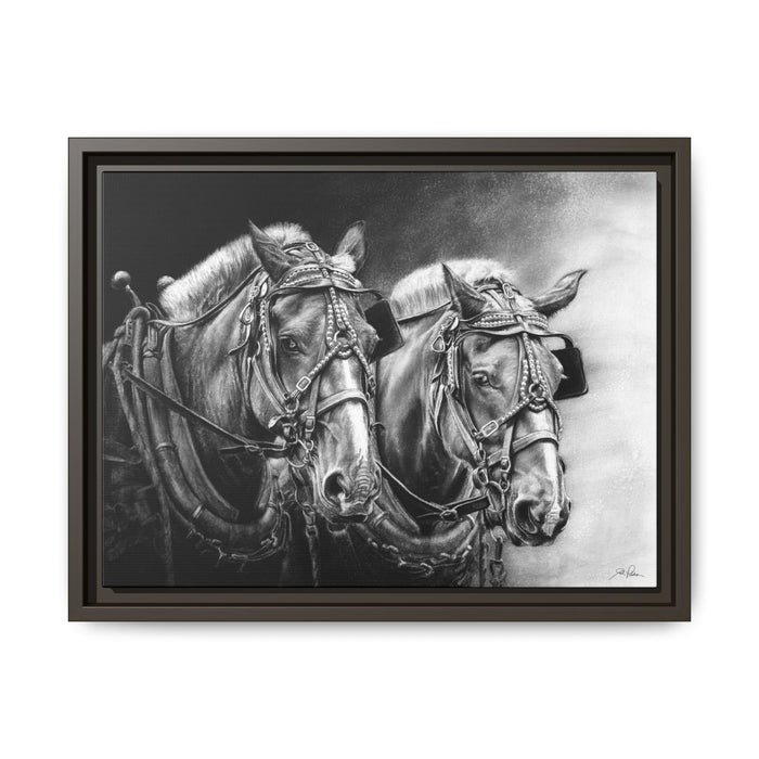 "Dream Team" Framed Canvas