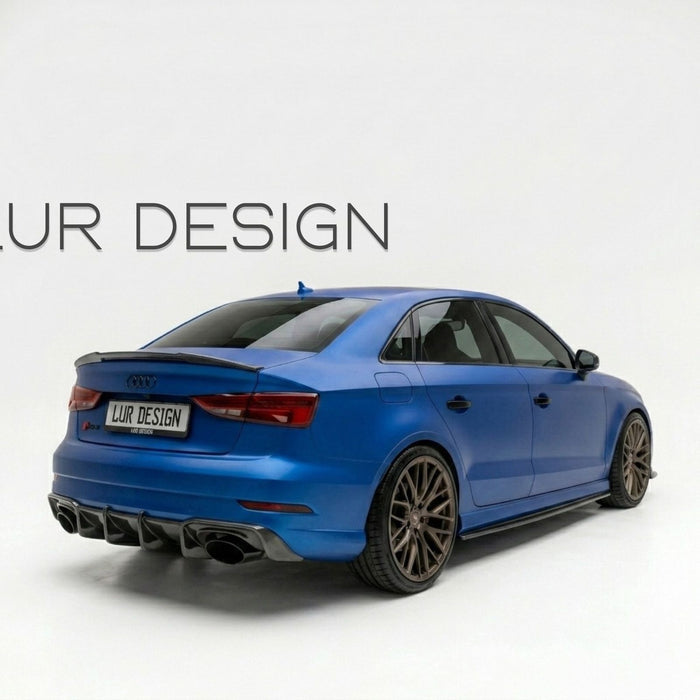 Audi a3 8v rear spoiler by lur design