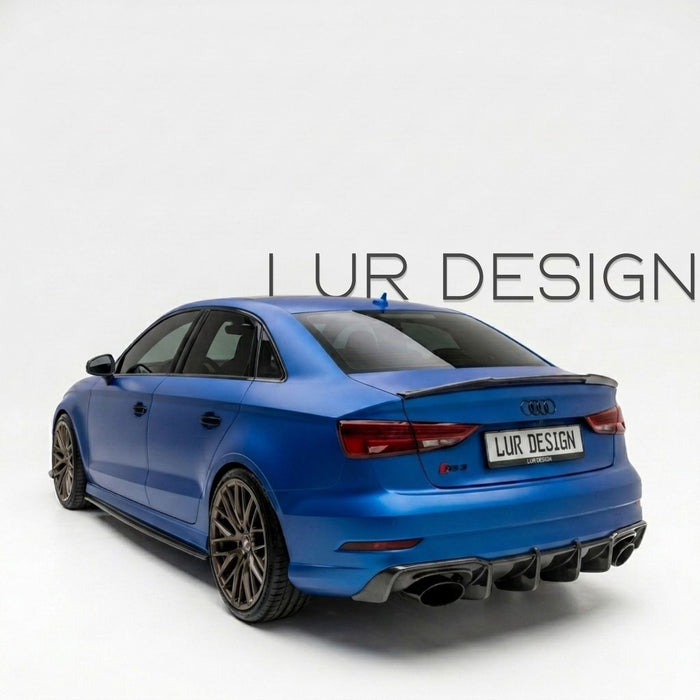 Audi a3 8v rear spoiler by lur design