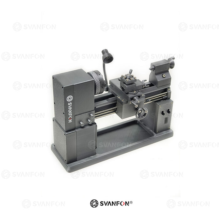 Dynamic Mini Lathe Miniature Desktop Mechanical Art Ornament