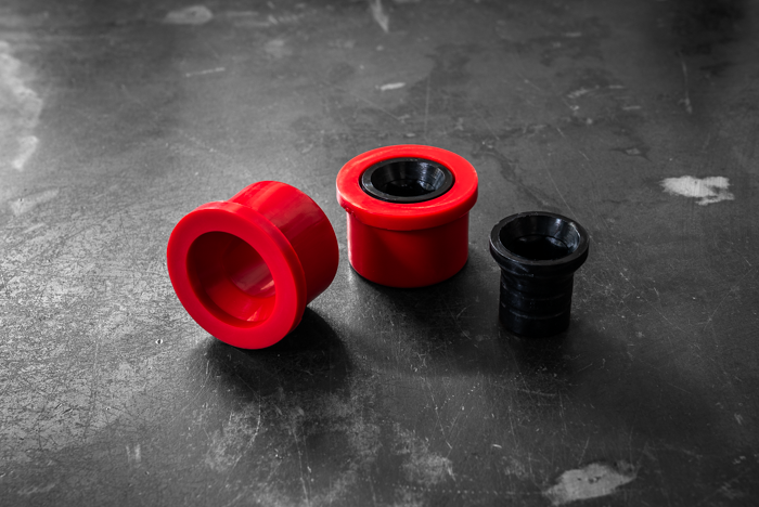 E46 M3 Solid Front Control Arm Bushings-Suspension Bushings-grip-drift-80a (Street)-Large Hex (24-25mm)-Garagistic-bmw