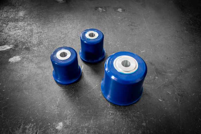 E46 (Non-M) Complete Solid Delrin Differential Carrier Bushing Set-Suspension Bushings-grip-drift-95a-No thanks-Garagistic-bmw