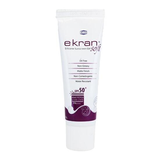Ekran Soft Spf 50+ Silicone Sunscreen Gel, 50g