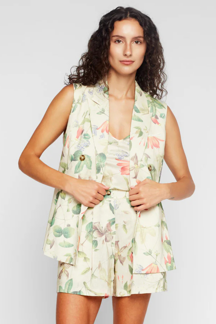 FLORA TAILORED BALZER VEST