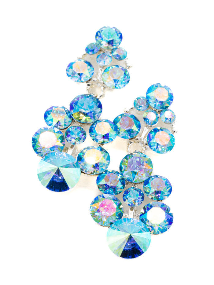 Eliza Benton Grace Earring Aqua AB