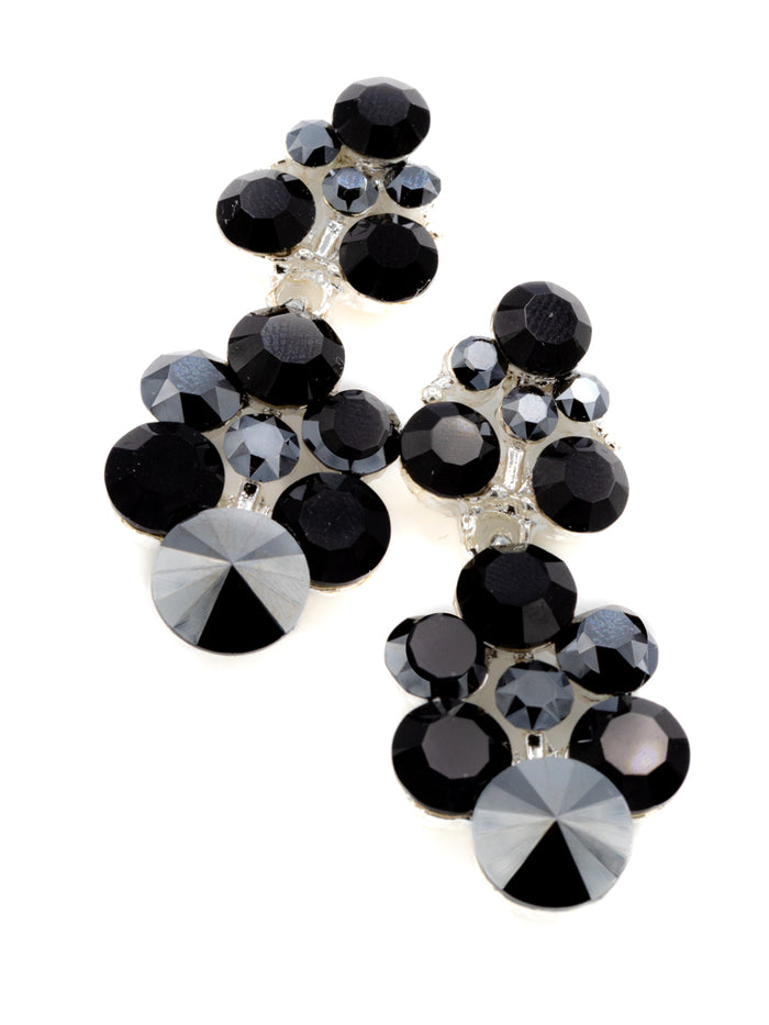 Eliza Benton Grace Earring Jet