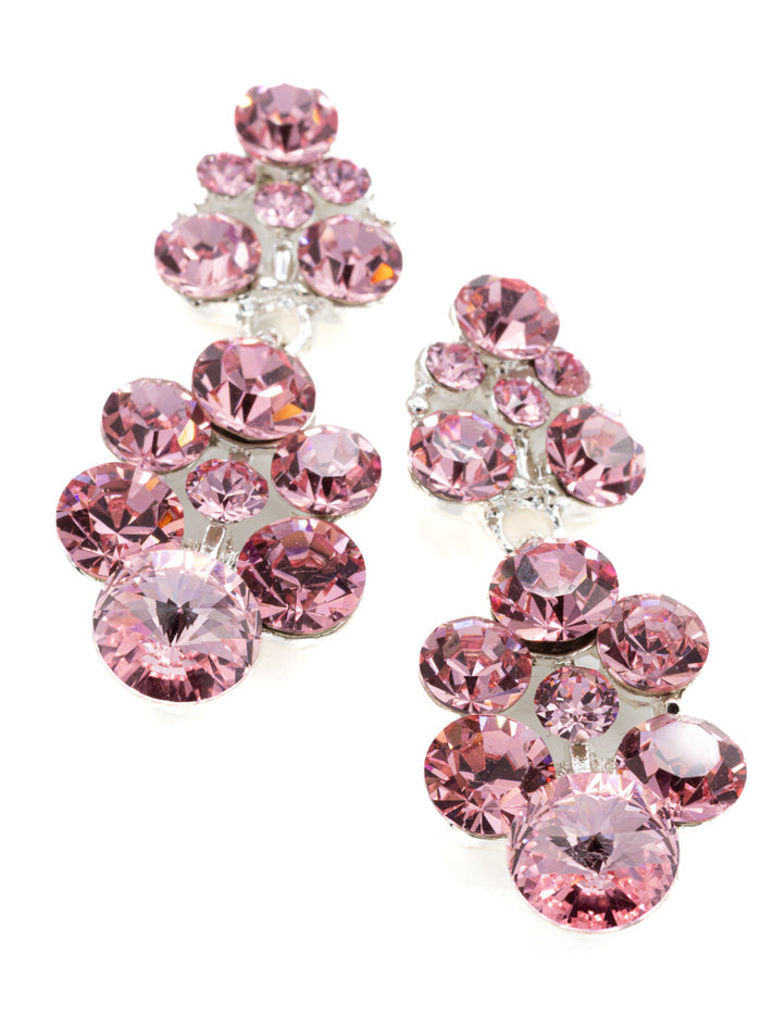 Eliza Benton Grace Earring Light Rose