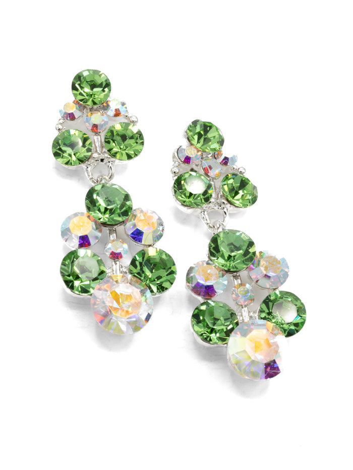 Eliza Benton Grace Earring Peridot/AB