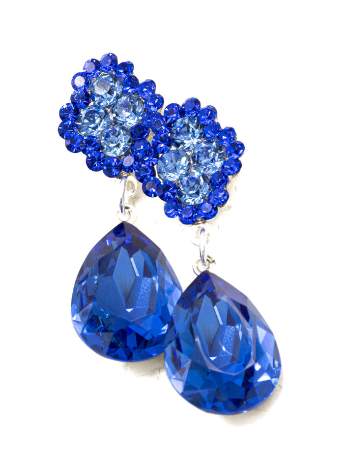 Eliza Benton Kennedy Earring Sapphire
