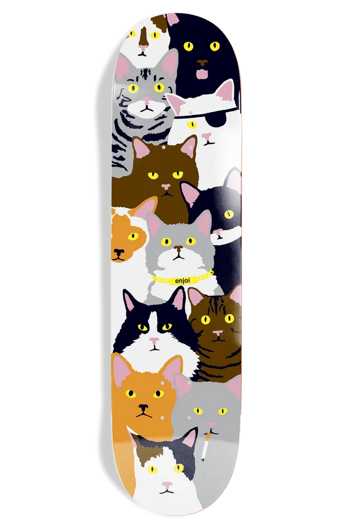 ENJOI CAT COLLAGE R7 DECK (8.0)