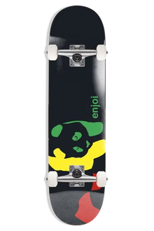 ENJOI RASTA PANDA FP COMPLETE SKATEBOARD (7.75)