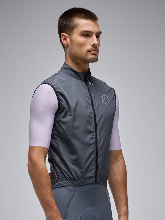 ESSNTL UNISEX QUICK-FREE GILET - GREY