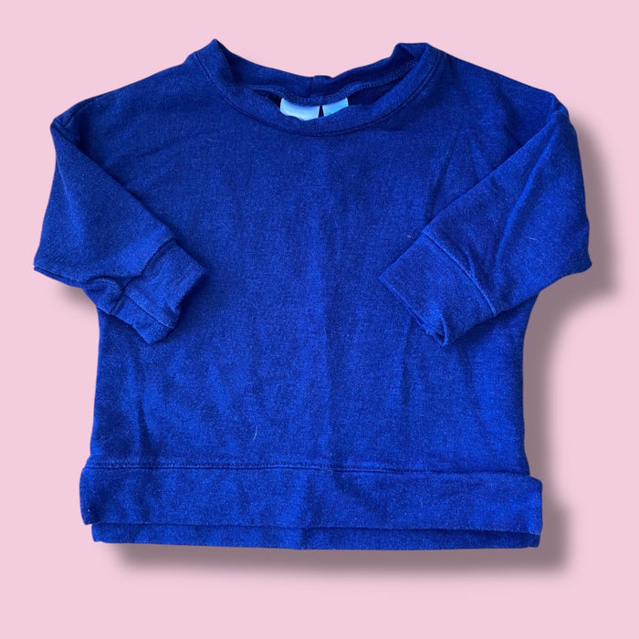 everlee baby navy top 9-12m