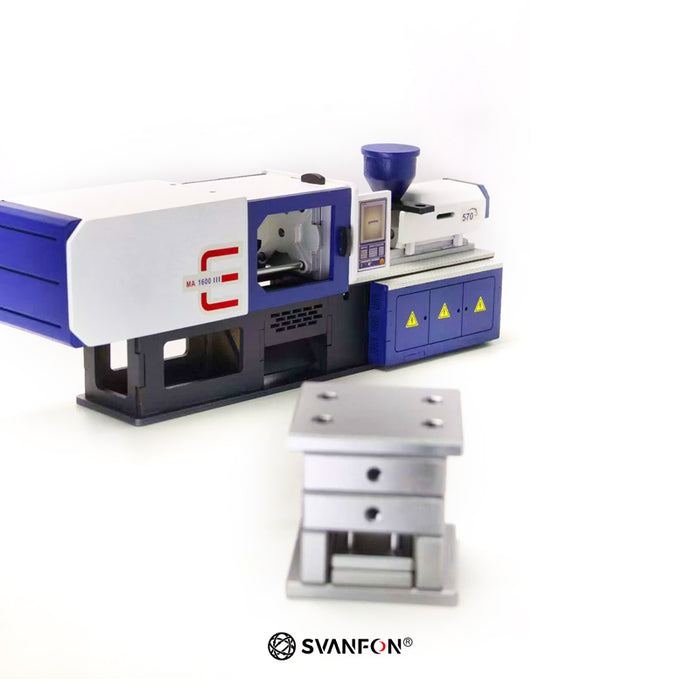 Exquisite Mini Injection Molding Machine Miniature Desktop Mechanical Art Ornament