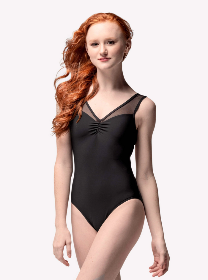 Fabiola Mesh Tank Leotard - Elevé