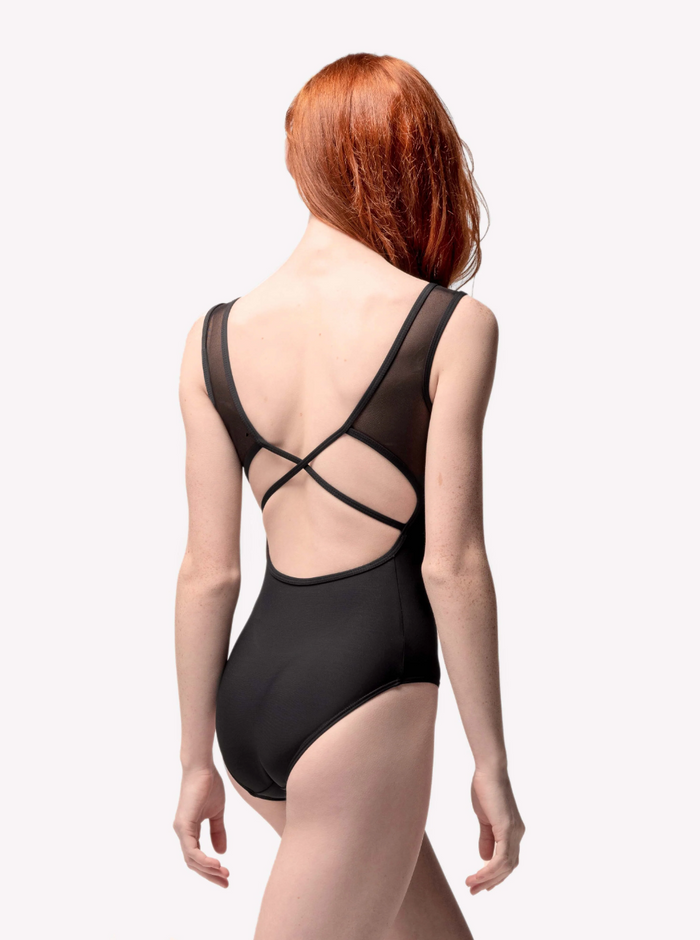Fabiola Mesh Tank Leotard - Elevé