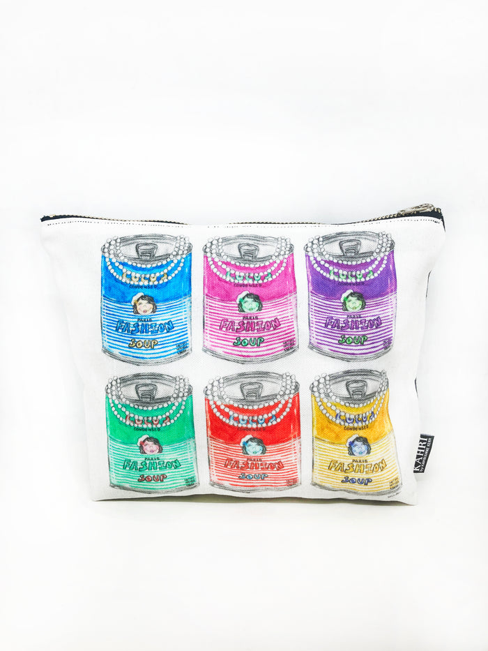 Fashion Soup T Bottom Cosmetic Bag